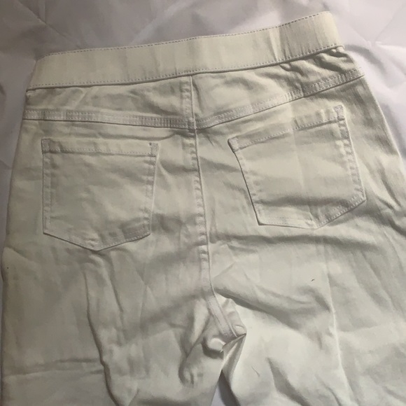 Hue studio jean leggings, small, white, new - Picture 4 of 4